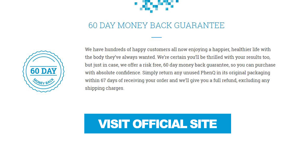 PhenQ Guarantee